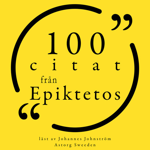 100 citat från Epiktetos, Epictetus