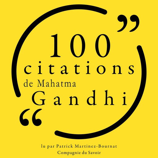 100 citations de Mahatma Gandhi, Mahatma Gandhi