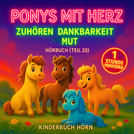 Ponys mit Herz – Geschichten über Zuhören, Dankbarkeit und Mut (Hörbuch Teil 20), Stefan Horn