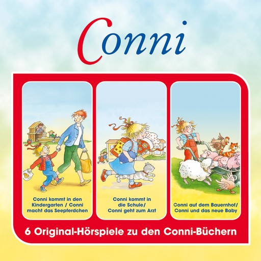 Conni - Hörspielbox, Vol. 1, Liane Schneider, Hans-Joachim Herwald, Sabine Jahnke