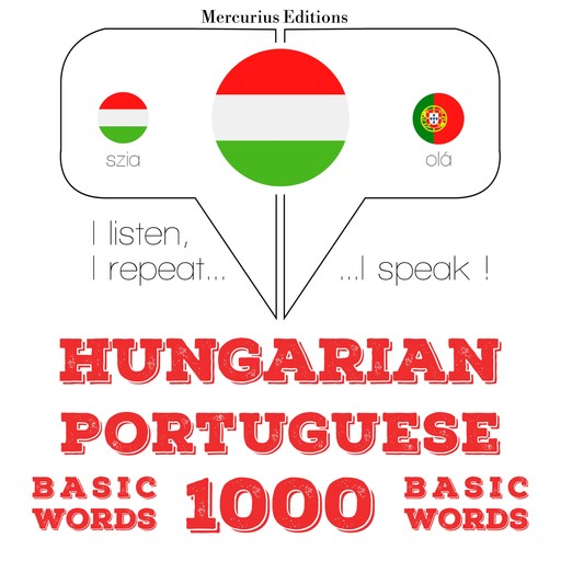 Magyar - portugál: 1000 alapszó, JM Gardner