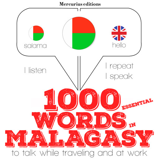 1000 essential words in Malagasy, J.M. Gardner