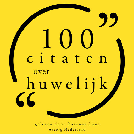100 Citaten over Huwelijk, Various