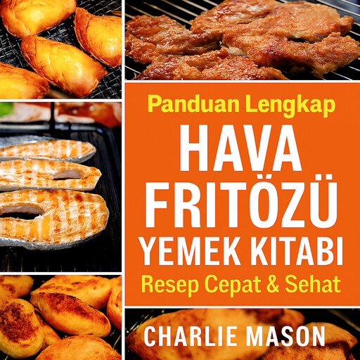 Hızlı ve Sağlıklı Yemekler İçin Eksiksiz Hava Fritözü Yemek Kitabı, Charlie Mason