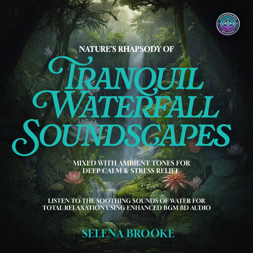 Nature's Rhapsody of Tranquil Waterfall Soundscapes Mixed with Ambient Tones for Deep Calm & Stress Relief, Selena Brooke