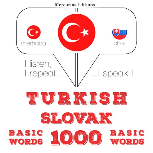 Türkçe - Slovakça: 1000 temel kelime, JM Gardner