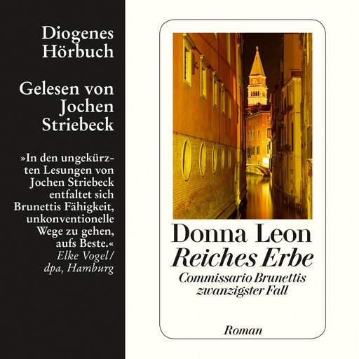 Reiches Erbe - Commissario Brunetti 20 (Ungekürzt), Donna Leon