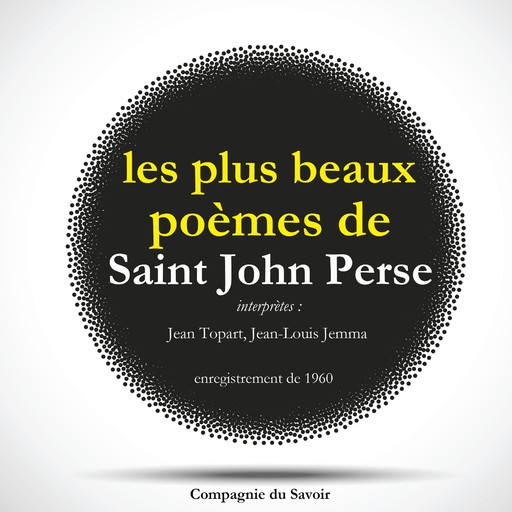 Les Plus Beaux Poèmes de Saint John Perse, Saint-John Perse