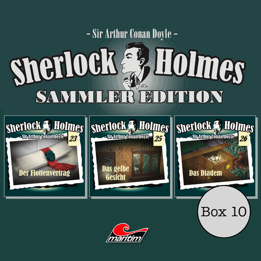 Sherlock Holmes - Die Originale, Box 10: Sammler Edition (ungekürzt), Arthur Conan Doyle