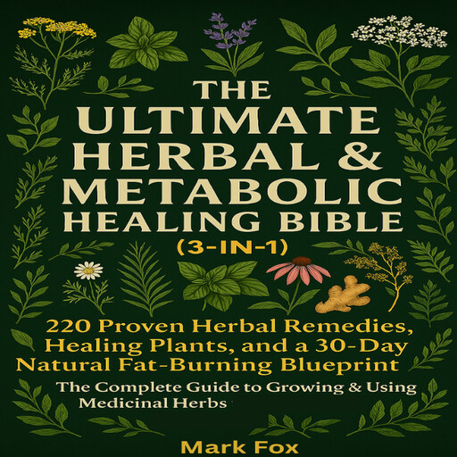 The Ultimate Herbal & Metabolic Healing Bible (3-in-1), Mark Fox
