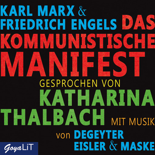 Das kommunistische Manifest, Karl Marx, Friedrich Engels