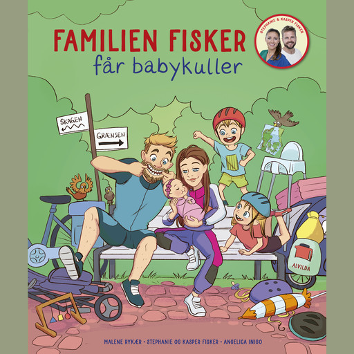 Familien Fisker får babykuller, Kasper Fisker, Stephanie Fisker, Malene Rykær
