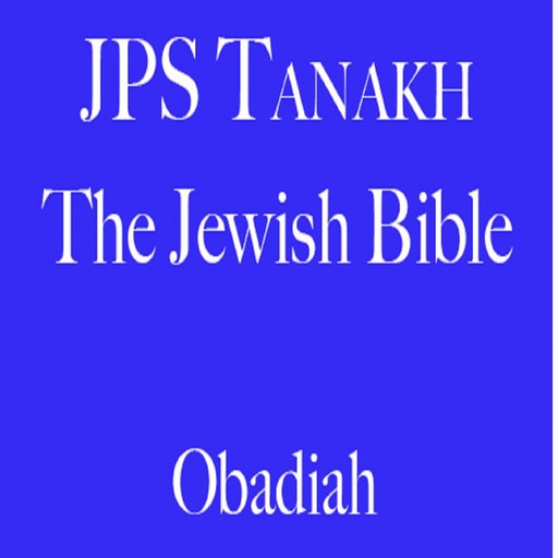 Obadiah, The Jewish Publication Society