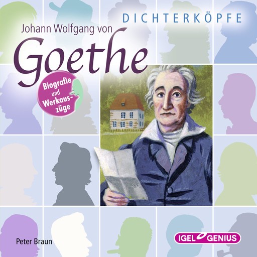 Dichterköpfe. Johann Wolfgang von Goethe, Peter Braun