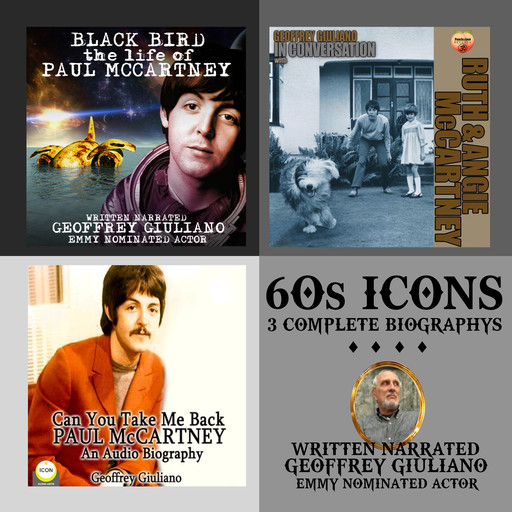 60's Icons 3 Complete Audiobooks, Geoffrey Giuliano