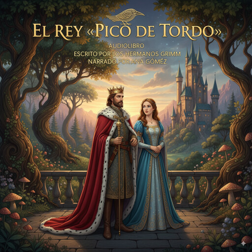 El Rey «Pico de tordo», Hermanos Grimm