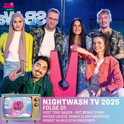 NightWash, Folge 1: NightWash TV 2025, Benni Stark, Maria Clara Groppler, Tony Bauer, Anissa Loucif, Robert Alan, Schlongonges