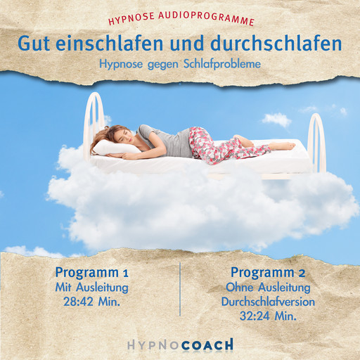 Gut einschlafen und durchschlafen - Hypnose Audioprogramm, Ingo Steinbock