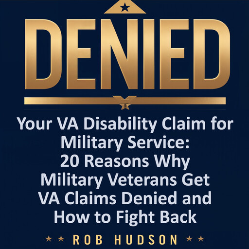 Denied! Your VA Disability Claim Why Veterans Get Denied and How to Fight Back, Rob Hudson