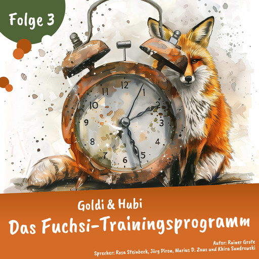 Einschlafgeschichten für Kinder ab 3 Jahren | Goldi & Hubi – Das Fuchsi-Trainingsprogramm (Staffel 2, Folge 3), Rainer Grote