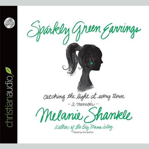 Sparkly Green Earrings, Melanie Shankle