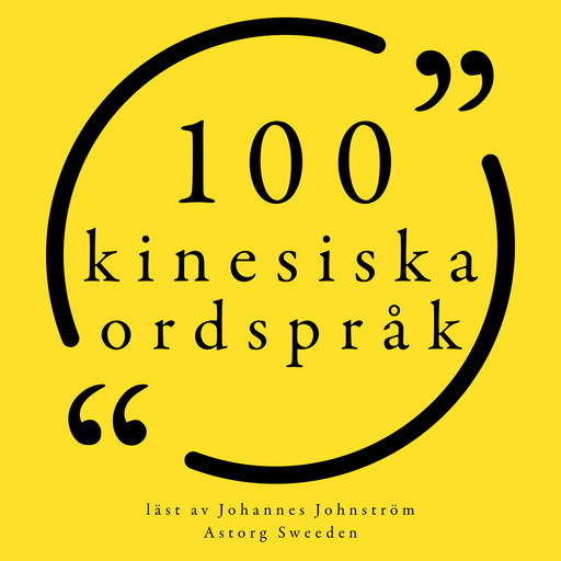 100 kinesiska ordspråk, 