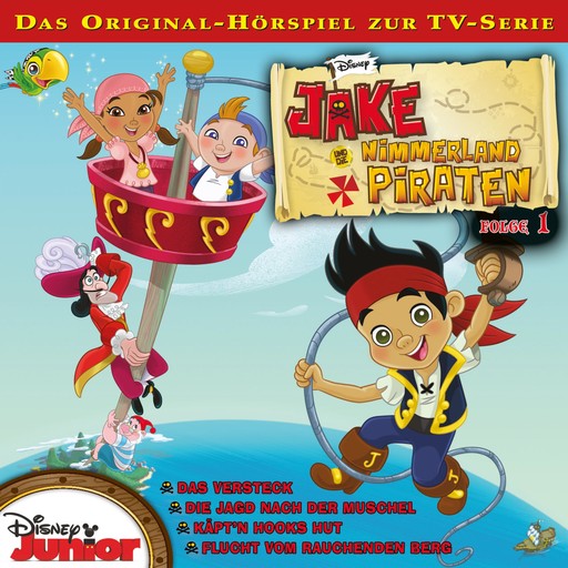 01: Das Versteck / Die Jagd nach der Muschel / Käpt'n Hooks Hut / Flucht vom Rauchenden Berg (Disney TV-Serie), Mark Drop