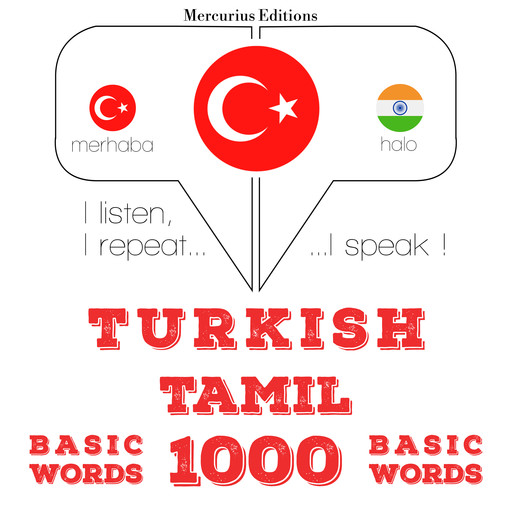 Türkçe - Tamil: 1000 temel kelime, JM Gardner