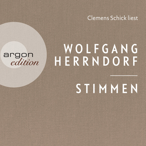 Stimmen (Ungekürzte Lesung), Wolfgang Herrndorf