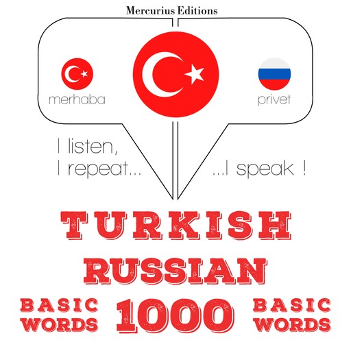 Türkçe - Rusça: 1000 temel kelime, JM Gardner