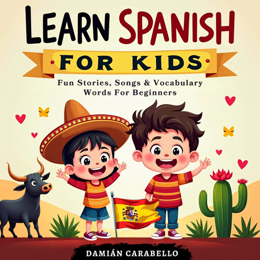 Learn Spanish for Kids. Fun Stories, Songs & Vocabulary Words For Beginners, Damián Carabello
