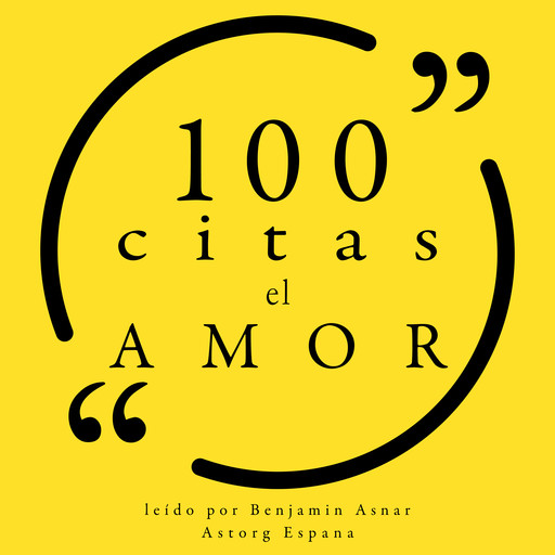 100 citas sobre el amor, Various