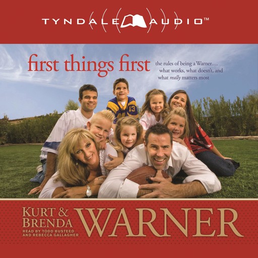 First Things First, Brenda Warner, Kurt Warner, Jennifer Schuchmann