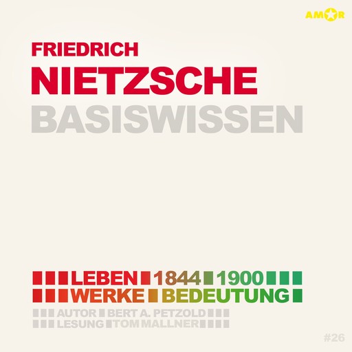 Friedrich Nietzsche (1844-1900) - Leben, Werke, Bedeutung - Basiswissen (ungekürzt), Bert Alexander Petzold