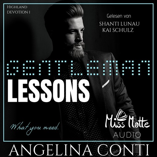GENTLEMAN LESSONS, Angelina Conti
