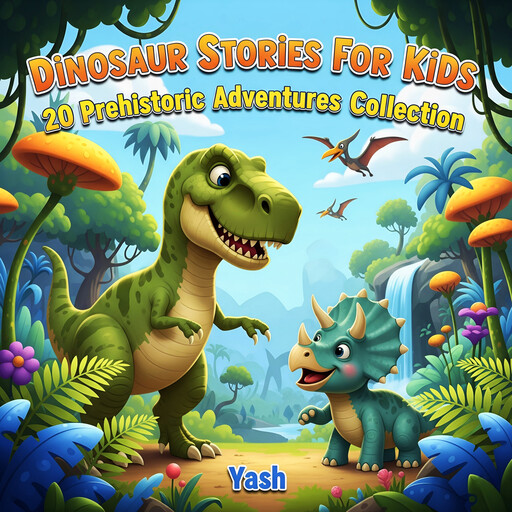 Dinosaur Stories For Kids: 20 Prehistoric Adventures Collection, Yash