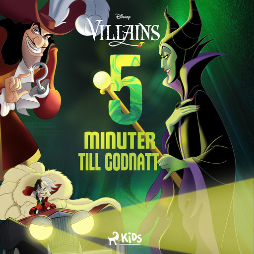 Fem minuter till godnatt - Disney Villains, Disney