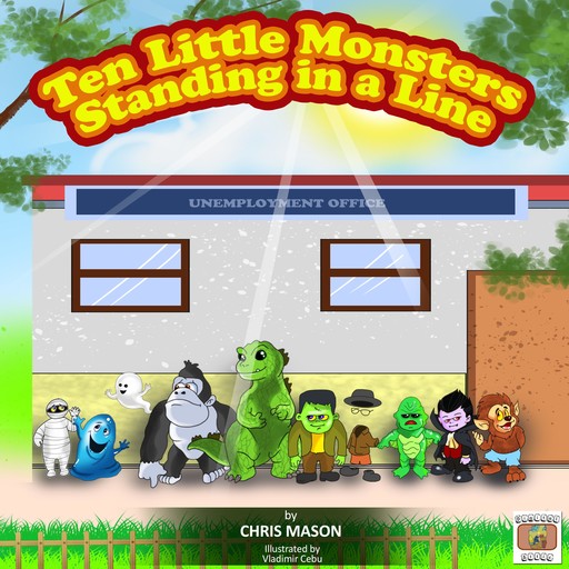 Ten Little Monsters Standing in a Line, Chris Mason