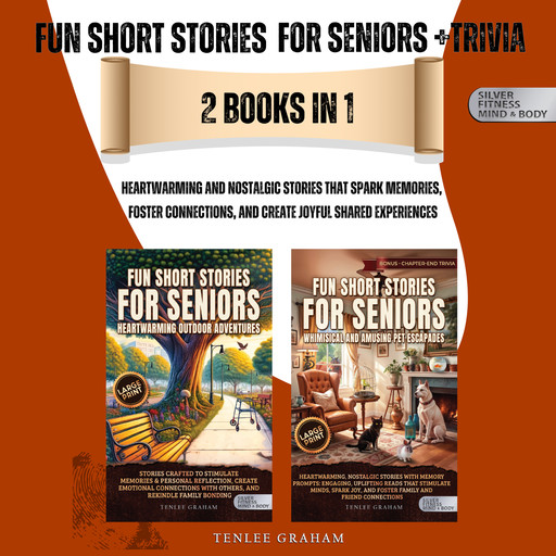 Fun Short Stories For Seniors + Trivia 2 in 1, Tenlee Graham