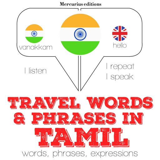 Travel words and phrases in Tamil, JM Gardner