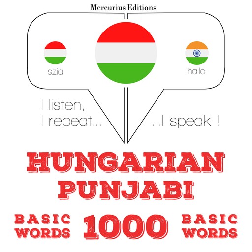 Magyar - pandzsábi: 1000 alapszó, JM Gardner