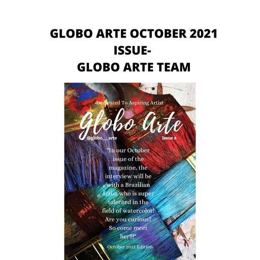 globo arte october 2021 Issue, Globo Arte team