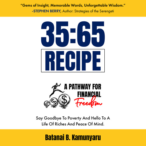 35:65 Recipe A Pathway for Financial Freedom, Batanai b. kamunyaru