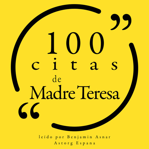 100 citas de la Madre Teresa, Mother Teresa of Calcutta