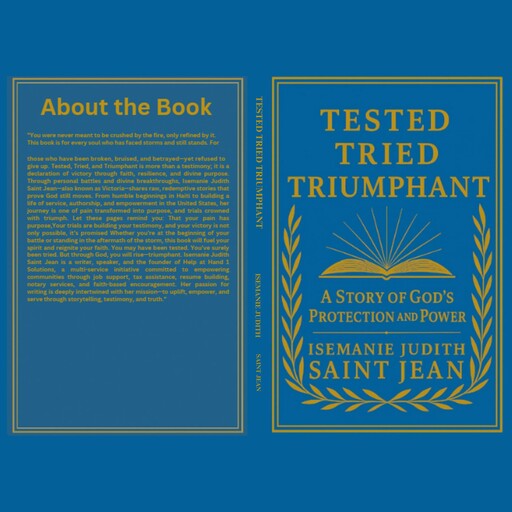 Tested Tried and Triumphant, Isemanie Judith Saint Jean