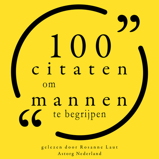 100 citaten om mannen te begrijpen, Various