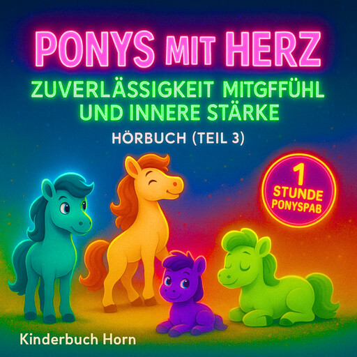 Ponys mit Herz – Geschichten über Zuverlässigkeit, Mitgefühl und innere Stärke (Hörbuch Teil 3), Stefan Horn