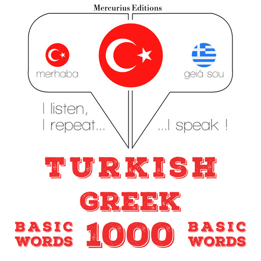 Türkçe - Yunanca: 1000 temel kelime, JM Gardner