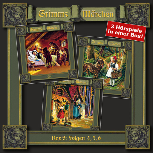 Grimms Märchen, Box 2: Folgen 4, 5, 6, Gebrüder Grimm