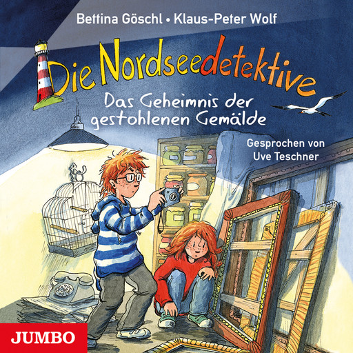 Die Nordseedetektive. Das Geheimnis der gestohlenen Gemälde, Klaus-Peter Wolf, Bettina Göschl